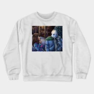 Blue Face Crewneck Sweatshirt